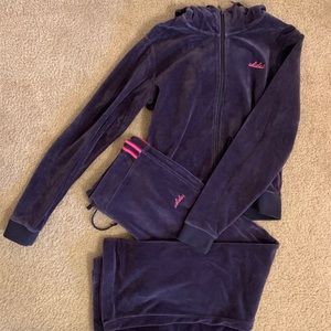 Vintage Adidas Velour Tracksuit